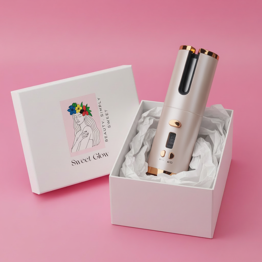 Sweet Glow Auto Curler Unboxing